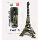 Enfeite Ornamental Miniatura Torre Eiffel Metal Paris 18cm