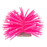 Enfeite Para Aquário Maxxi Anemona Ys 1106r Rosa 7cm