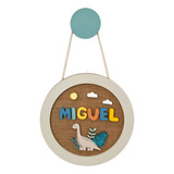 Enfeite Porta Maternidade Atelier Belly Dinossauro Baby Bebê