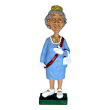 Enfeite Rainha Elizabeth De Resina Simbolo Ingles Inglaterra