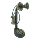 Enfeite Telefone Antigo Vintage Decorativo Resina