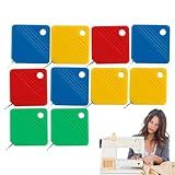 Enfiador De Agulha Enfiador De Agulha Para Máquina De Costura Ferramenta Enfiadora De Agulha Perfuradora Com Design Automático Ferramentas De Costura De Formato Quadrado Para Fio De Bordar 