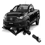Enforth Hitch Master Engate Reboque Removivel Para Fiat Strada 20 24 Cabine Simples Dupla Capacidade De Tração 500Kg INMETRO
