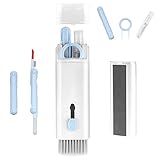 Enfudid Kit De Limpeza De Eletrônicos 7 Em 1 Kit De Teclado Ferramenta De Limpeza Multifuncional Portátil Para Monitor De PC Fone De Ouvido Celular Laptop Computador Fones De Ouvido
