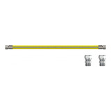 Engate Flexível Mangueira Gás Pex Adaptador Fêmea 1 2 Censi Cor Amarelo