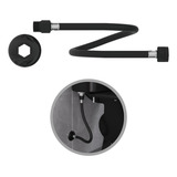 Engate Flexível Pvc 40cm 1 2 Preto Fosco Censi