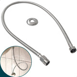 Engate Mangueira Flexível 1m Inox Rabicho 1 2 Entrada 1 2