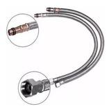 Engate Mangueira Flexível Misturador Monocomando 80cm par 