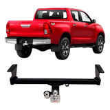 Engate Reboque Rabicho Braconi Fixo Hilux 2016 Em Diante