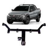 Engate Reboque Rabicho Fiat Strada Todos 2003 A 2008 700kg