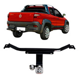 Engate Reboque Rabicho Fixo Fiat Strada 2014 Até 2020
