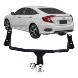 Engate Reboque Rabicho Fixo Honda Civic 2017 Em Diante