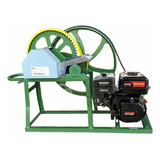 Engenho De Cana B120 Baixo Moenda Ferro Motor Gasolina 5 5cv