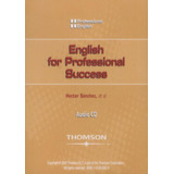 English For Professional Success Audio cd  De Sanchez  Hector  Editora Cengage Audio Visual  Capa Mole Em Inglês