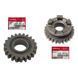 Engrenagem 4a Bros 160 Primária E Secundária Original Honda