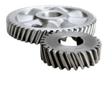 Engrenagem De Comando E Virabrequim Opala 4 6 Cil Comp Cams