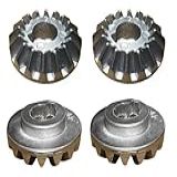 Engrenagem Em Metal Para Plaina G683 Desengrosso Gamma - Kit Com 04 Peças