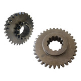Engrenagem Grande Z33 E Lisa Z29 Reduzida Jeep Willys Rural