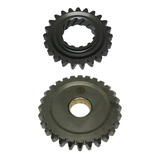 Engrenagem Partida Louca Frisada Ybr 125 Xtz 125 Até 2007