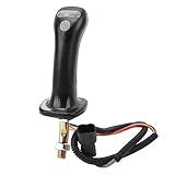 Engrenagens Do Punho Do Conjunto Do Joystick Da Escavadeira De 3 Botões- 2 Peças De Alças Do Joystick Da Escavadeira Em Liga De Alumínio Com 6 Pinos- Para Doosan DH DX150 215 225 300 370-9C