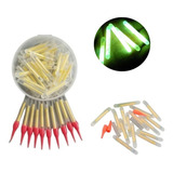 Enjoylure Kit 50 Bastao Luz Quimica Para Boia Vara Linha Pesca Noturna