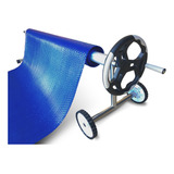 Enrolador Capa Lona Térmica De Piscinas 7 00 X 15 Metros