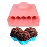 Enrolador De Brigadeiro 16g Rosa Confeitaria Doce Blue Star