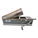 Ensacadeira Bja 7 Litros Aço Inox Canhão Linguiça Horizontal