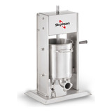 Ensacadeira De Linguiça 10 Litro Inox Vertical El10v Skymsen