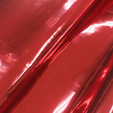 Envelopamento Cromo Vinil Vermelho Cromado Com 1m X 2 50m