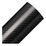 Envelopamento Fibra Carbono 4d Preto 2m X 70cm Imprimax