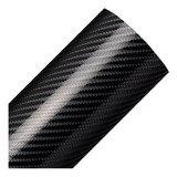 Envelopamento Fibra De Carbono 4d Preto 3m X 70cm Imprimax