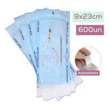 Envelope Autoclave Esterilização Manicure 9cm X 23cm 600 Un