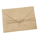 Envelope Bico 16x22 4 25pç Kraft Rústico Casamento Convite