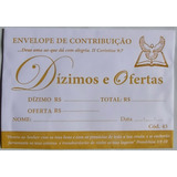 Envelope De Contribuição Dízimos E Ofertas