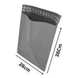Envelope De Segurança 26x36 Lacre Inviolável 100 Unid Preto