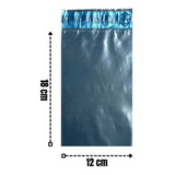 Envelope Ecológico Cinza Sedex Ecoseg 12x18 12 X 18 250 Unid