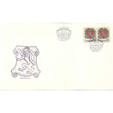 Envelope Fdc 2 Selos Turnov Tchecoslováquia 1984