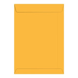 Envelope Kraft Ouro Folha Oficio a4 24x34cm 50un Foroni