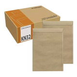 Envelope Kraft pardo Folha A4 22 9x32 4cm Caixa 250 Unidades