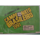 Envelope Lacrado Campeonato Brasileiro 1991 Panini