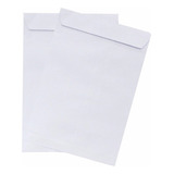 Envelope Meio A4 Saco Branco Sof 25 17 6x25cm Cx C 250