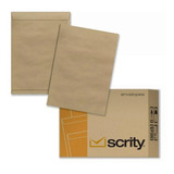 Envelope Metade A4 16 2x22 9mm Skn 23 Pardo 250 Un Scrity