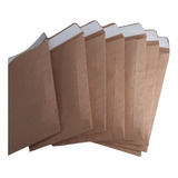 Envelope Papel Kraft Natural 14x20 80gr C bolha 100 Peças 