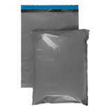 Envelope Plástico Cinza Correio Segurança Lacre 70x60 50un