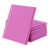 Envelope Plástico De Segurança Rosa 32x40 Com Bolha 100 Un