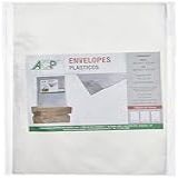 Envelope Plástico Oficio ACP 4furos Médio 0 10mm Pacote Com 50