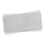Envelope Plástico Profissional Para Cédulas 9x19cm 100 Un 