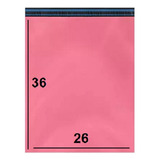 Envelope Plástico Segurança Rosa Lacre Sedex 26x36 100 Unid