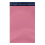 Envelope Plástico Segurança Rosa Lacre Sedex 32x40 100 Unid 